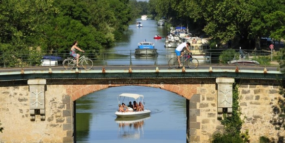 Le canal du Midi - Hérault, le Languedoc © Vias Méditerranée